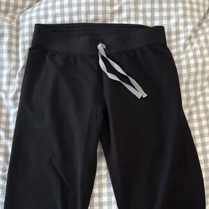 Figs Women’s scrub pants in black. Technical collection. Size medium bottoms.